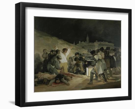 The 3rd of May 1808 in Madrid-Francisco de Goya-Framed Giclee Print