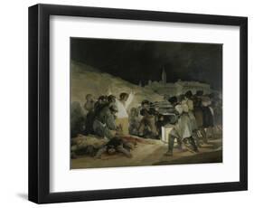 The 3rd of May 1808 in Madrid-Francisco de Goya-Framed Premium Giclee Print