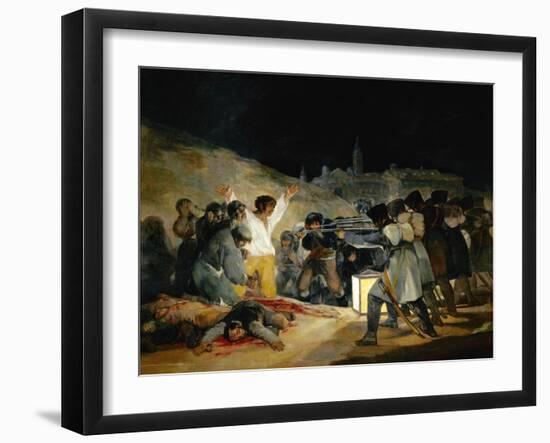 The 3rd of May In Madrid, 1814, Spanish School-Francisco de Goya-Framed Giclee Print