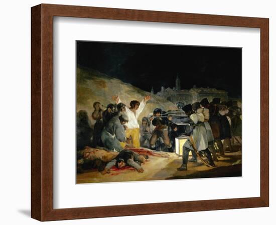 The 3rd of May In Madrid, 1814, Spanish School-Francisco de Goya-Framed Giclee Print