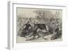 The 3rd Regiment (Buffs) Marching Through the City of London-null-Framed Giclee Print