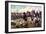 The 3rd Regiment of Foot Guards Repulsing the Final Charge of the Old Guard at the Battle of…-Richard Simkin-Framed Giclee Print