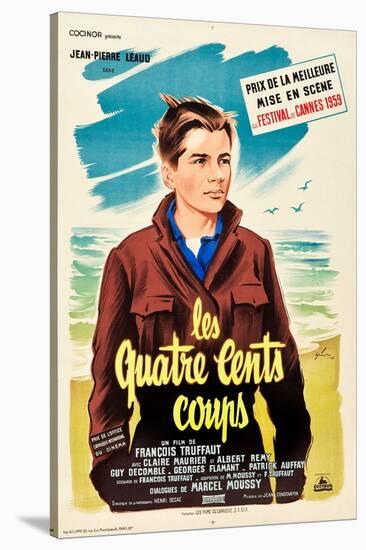The 400 Blows (aka Les Quarte Cents Coups)-null-Stretched Canvas