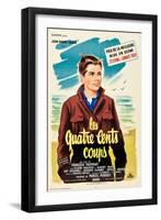 The 400 Blows (aka Les Quarte Cents Coups)-null-Framed Art Print