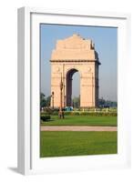 The 42 Metre High India Gate at the Eastern End of the Rajpath, New Delhi, India, Asia-Gavin Hellier-Framed Photographic Print