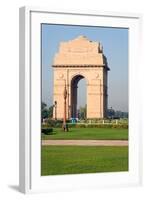 The 42 Metre High India Gate at the Eastern End of the Rajpath, New Delhi, India, Asia-Gavin Hellier-Framed Photographic Print