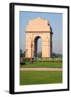 The 42 Metre High India Gate at the Eastern End of the Rajpath, New Delhi, India, Asia-Gavin Hellier-Framed Photographic Print