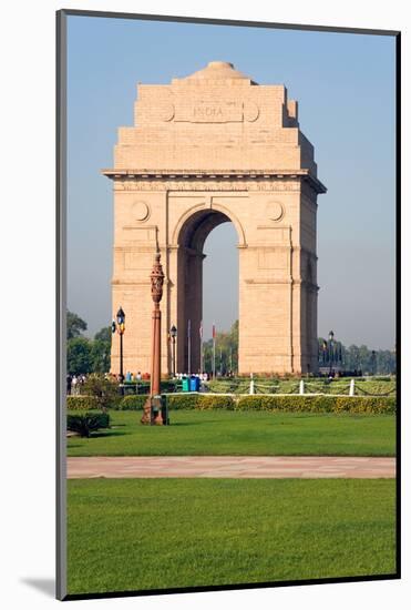 The 42 Metre High India Gate at the Eastern End of the Rajpath, New Delhi, India, Asia-Gavin Hellier-Mounted Photographic Print