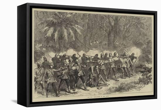 The 42nd Highlanders in the Front-null-Framed Stretched Canvas