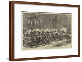 The 42nd Highlanders in the Front-null-Framed Giclee Print