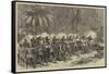 The 42nd Highlanders in the Front-null-Framed Stretched Canvas