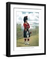 The 42nd, the Black Watch (Royal Highlander), C1890-Geoffrey Douglas Giles-Framed Giclee Print