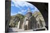 The 4th century Geghard Monastery, UNESCO World Heritage Site, Kotayk Province, Yerevan, Armenia, C-G&M Therin-Weise-Stretched Canvas