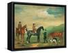 The 4th Lord Craven Coursing at Ashdown Park-James Seymour-Framed Stretched Canvas
