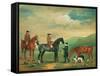 The 4th Lord Craven Coursing at Ashdown Park-James Seymour-Framed Stretched Canvas