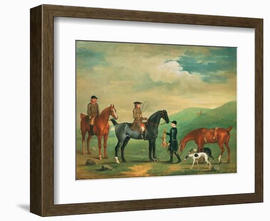 The 4th Lord Craven Coursing at Ashdown Park-James Seymour-Framed Giclee Print