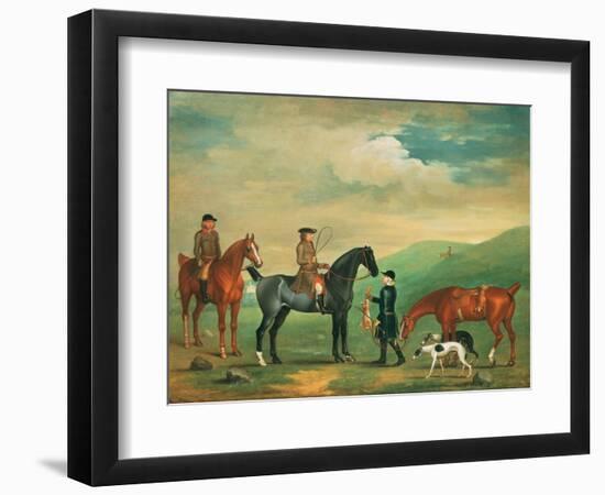 The 4th Lord Craven Coursing at Ashdown Park-James Seymour-Framed Giclee Print