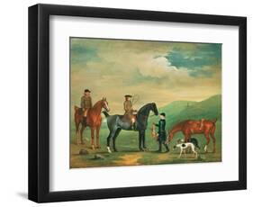 The 4th Lord Craven Coursing at Ashdown Park-James Seymour-Framed Giclee Print