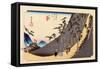 The 53 Stations of the Tokaido, Station 25: Nissaka-shuku, Shizuoka Prefecture-Ando Hiroshige-Framed Stretched Canvas