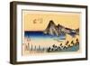 The 53 Stations of the Tokaido, Station 30: Maisaka-juku, Shizuoka Prefecture-Ando Hiroshige-Framed Giclee Print