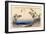 The 53 Stations of the Tokaido, Station 32: Shirasuka-juku, Shizuoka Prefecture-Ando Hiroshige-Framed Giclee Print