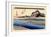 The 53 Stations of the Tokaido, Station 9: Odawara-juku, Kanagawa Prefecture-Ando Hiroshige-Framed Giclee Print
