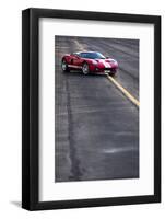 The 550 Horsepower Ford Gt Supercar at an Airstrip on San Juan Island in Washington State-Ben Herndon-Framed Photographic Print