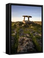 The 6,000 Year Old Poulnabrone Dolmen, the Burren, County Clare, Ireland-null-Framed Stretched Canvas