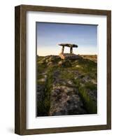 The 6,000 Year Old Poulnabrone Dolmen, the Burren, County Clare, Ireland-null-Framed Photographic Print