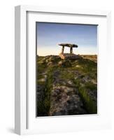 The 6,000 Year Old Poulnabrone Dolmen, the Burren, County Clare, Ireland-null-Framed Photographic Print