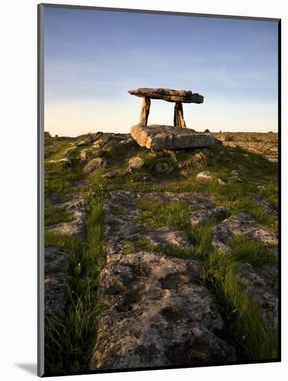 The 6,000 Year Old Poulnabrone Dolmen, the Burren, County Clare, Ireland-null-Mounted Photographic Print