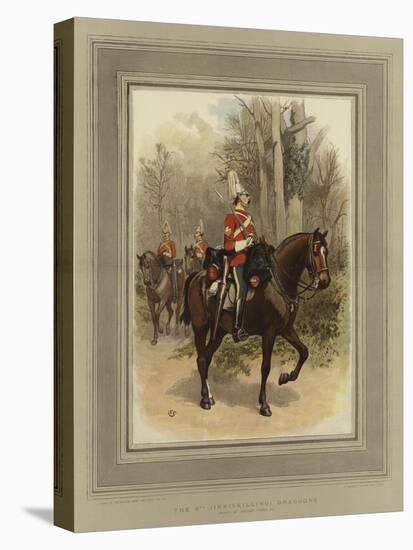 The 6th (Inniskilling) Dragoons-Charles Green-Stretched Canvas