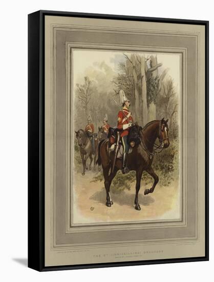 The 6th (Inniskilling) Dragoons-Charles Green-Framed Stretched Canvas