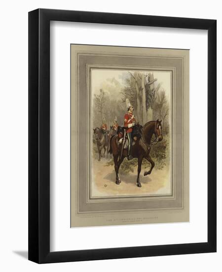 The 6th (Inniskilling) Dragoons-Charles Green-Framed Giclee Print