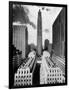 The 70-Story RCA Building Towers Over the City Complex of Rockefeller Center-null-Framed Photographic Print