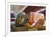 The 70M Long Chaukhtatgyi Reclining Buddha at Chaukhtatgyi Paya-Lee Frost-Framed Photographic Print