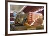 The 70M Long Chaukhtatgyi Reclining Buddha at Chaukhtatgyi Paya-Lee Frost-Framed Photographic Print