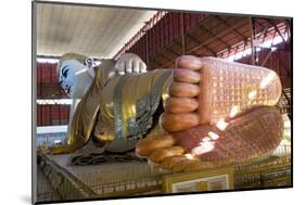 The 70M Long Chaukhtatgyi Reclining Buddha at Chaukhtatgyi Paya-Lee Frost-Mounted Photographic Print
