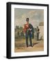 'The 74th Highlanders (now the 2nd Battalion Highland Light Infantry)', 1853 (1909)-J Harris-Framed Giclee Print