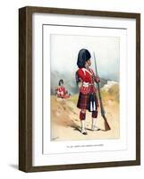 The 79th Queen's Own Cameron Highlanders, C1890-Frank Teller-Framed Giclee Print