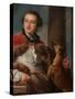 The 7Th Earl of Northampton, 1758 (Oil on Canvas)-Pompeo Girolamo Batoni-Stretched Canvas