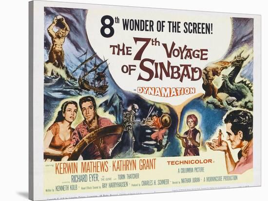 The 7th Voyage of Sinbad, 1958-null-Stretched Canvas