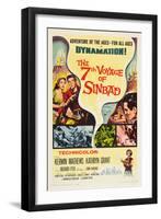 THE 7TH VOYAGE OF SINBAD (aka THE SEVENTH VOYAGE OF SINBAD)-null-Framed Art Print