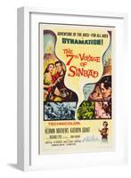 THE 7TH VOYAGE OF SINBAD (aka THE SEVENTH VOYAGE OF SINBAD)-null-Framed Art Print