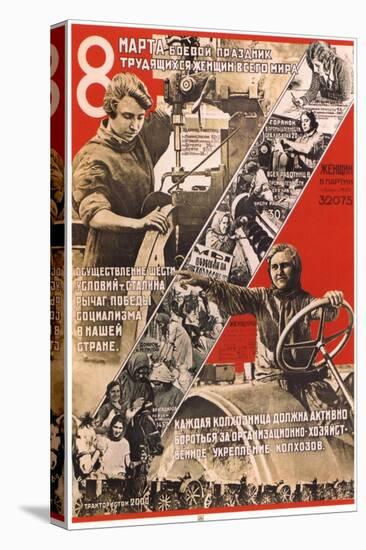 The 8th of March - International Women's Day, 1932-null-Stretched Canvas