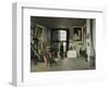 The, 9 Rue de la Condamine Artist's Studio-Frederic Bazille-Framed Giclee Print