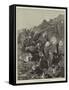 The 92nd (Gordon) Highlanders Skirmishing-Richard Caton Woodville II-Framed Stretched Canvas