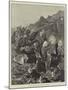 The 92nd (Gordon) Highlanders Skirmishing-Richard Caton Woodville II-Mounted Giclee Print