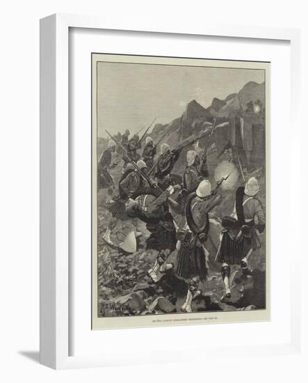 The 92nd (Gordon) Highlanders Skirmishing-Richard Caton Woodville II-Framed Giclee Print