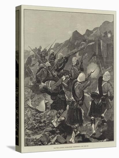 The 92nd (Gordon) Highlanders Skirmishing-Richard Caton Woodville II-Stretched Canvas